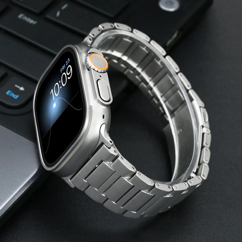 Браслет титановый для Apple Watch Ultra 2, деловой ремешок для iWatch ultra 2 6 5 4 3 se, 49 мм Series 9 8 7 45 мм 42 мм 44 мм
Браслет титановый для Apple Watch Ultra 2, деловой ремешок для iWatch ultra 2 6 5 4 3 se, 49 мм Series 9 8 7 45 мм 42 мм 44 мм