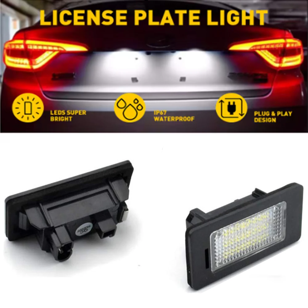 2PCS High Bright Car License plate Light No Error Led Number License Plate Light 6000k For BMW E39 E90 E91 E92 E61 E60 E70 E71
2PCS High Bright Car License plate Light No Error Led Number License Plate Light 6000k For BMW E39 E90 E91 E92 E61 E60 E70 E71