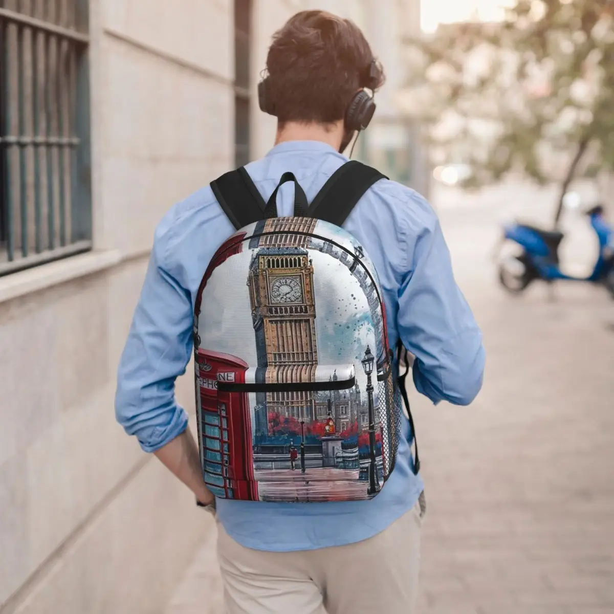London Iconic Red Bus And Big Ben Print Backpack Student BookBag Kids School Bag Computer Shoulder Bags for Men Women
London Iconic Red Bus And Big Ben Print Backpack Student BookBag Kids School Bag Computer Shoulder Bags for Men Women