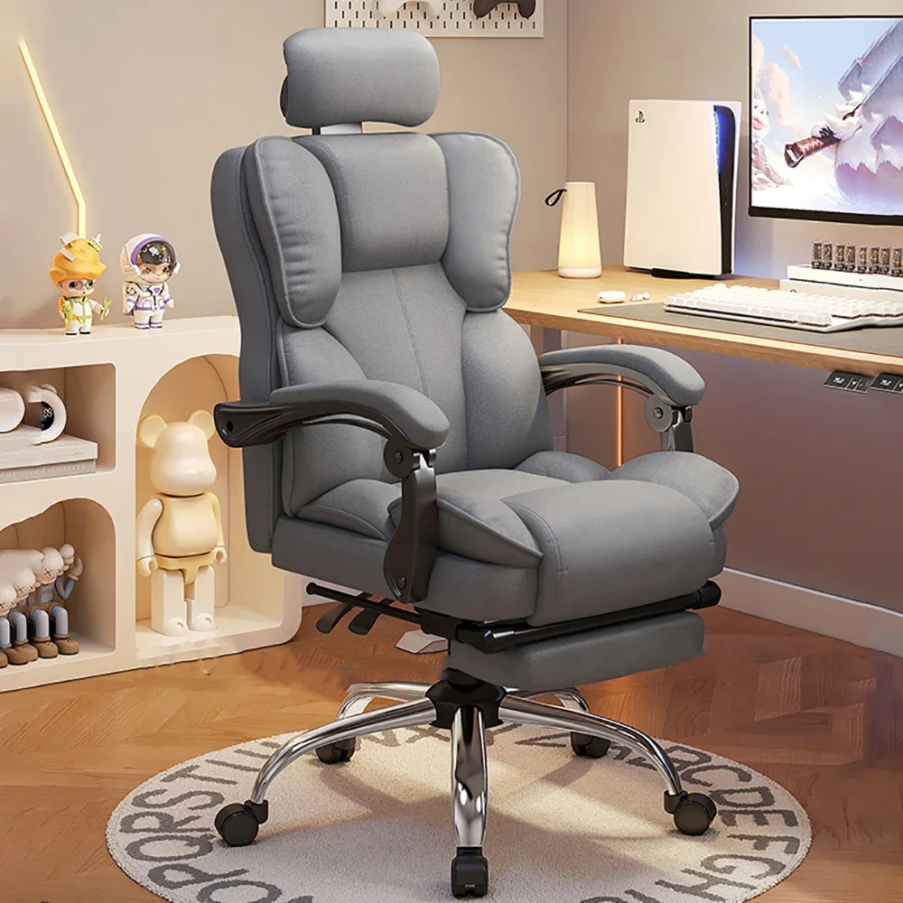 Armrest Decoration Office Chair Neck Pillow Modern Luxury Gaming Chair Swivel Comfy Chaise De Jeux Gaming Office Furniture
Armrest Decoration Office Chair Neck Pillow Modern Luxury Gaming Chair Swivel Comfy Chaise De Jeux Gaming Office Furniture