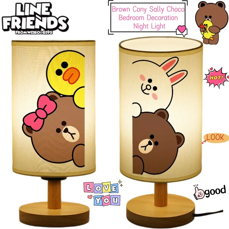New Brown Cony Sally Choco Cartoon Creative Intelligent Control Desktop Night Light Personalized Animation Peripheral Table Lamp
New Brown Cony Sally Choco Cartoon Creative Intelligent Control Desktop Night Light Personalized Animation Peripheral Table Lamp