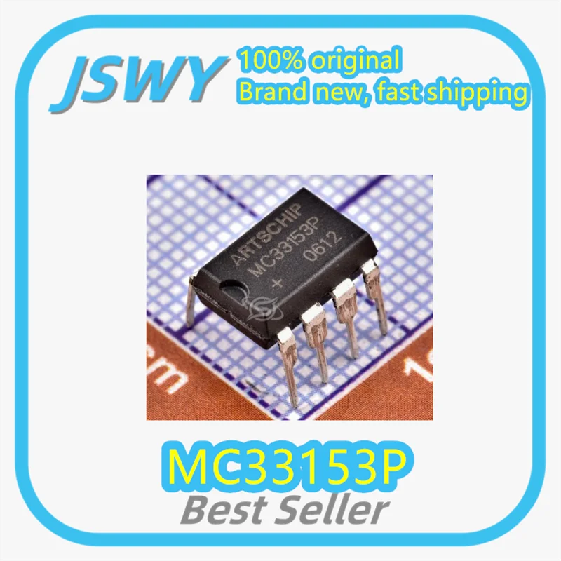(10/50 pieces) MC33153P MC33153 DIP-8 driver IC. Brand new. Fast shipping. Original. Large inventory
(10/50 pieces) MC33153P MC33153 DIP-8 driver IC. Brand new. Fast shipping. Original. Large inventory