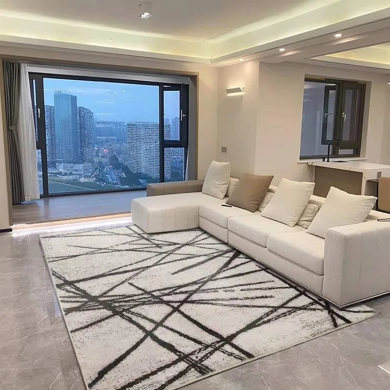 Area Rugs Living Room Bedroom Rug Modern Bohemian Carpet Abstract Geometric Straight Line Pattern Carpets Non-slip Large Rug
Area Rugs Living Room Bedroom Rug Modern Bohemian Carpet Abstract Geometric Straight Line Pattern Carpets Non-slip Large Rug