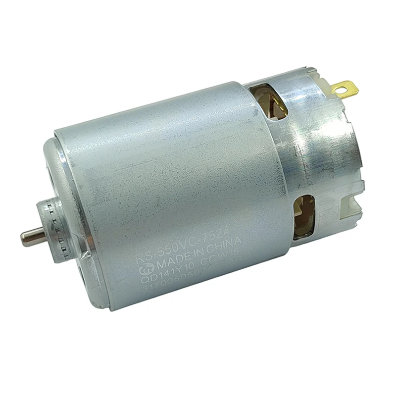 RS-550VC-7524 RS-550 Motor DC 10.8V 12V 14.4V Electric Drill Model Garden Tool Toy Model
RS-550VC-7524 RS-550 Motor DC 10.8V 12V 14.4V Electric Drill Model Garden Tool Toy Model