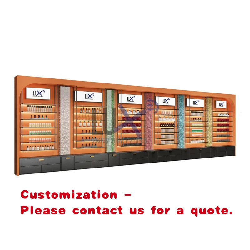 custom.Customized Modern High-End Stainless Steel Glass Cosmetic Display Cabinet ISO9001 Certified One-stop Solution Showcas
custom.Customized Modern High-End Stainless Steel Glass Cosmetic Display Cabinet ISO9001 Certified One-stop Solution Showcas