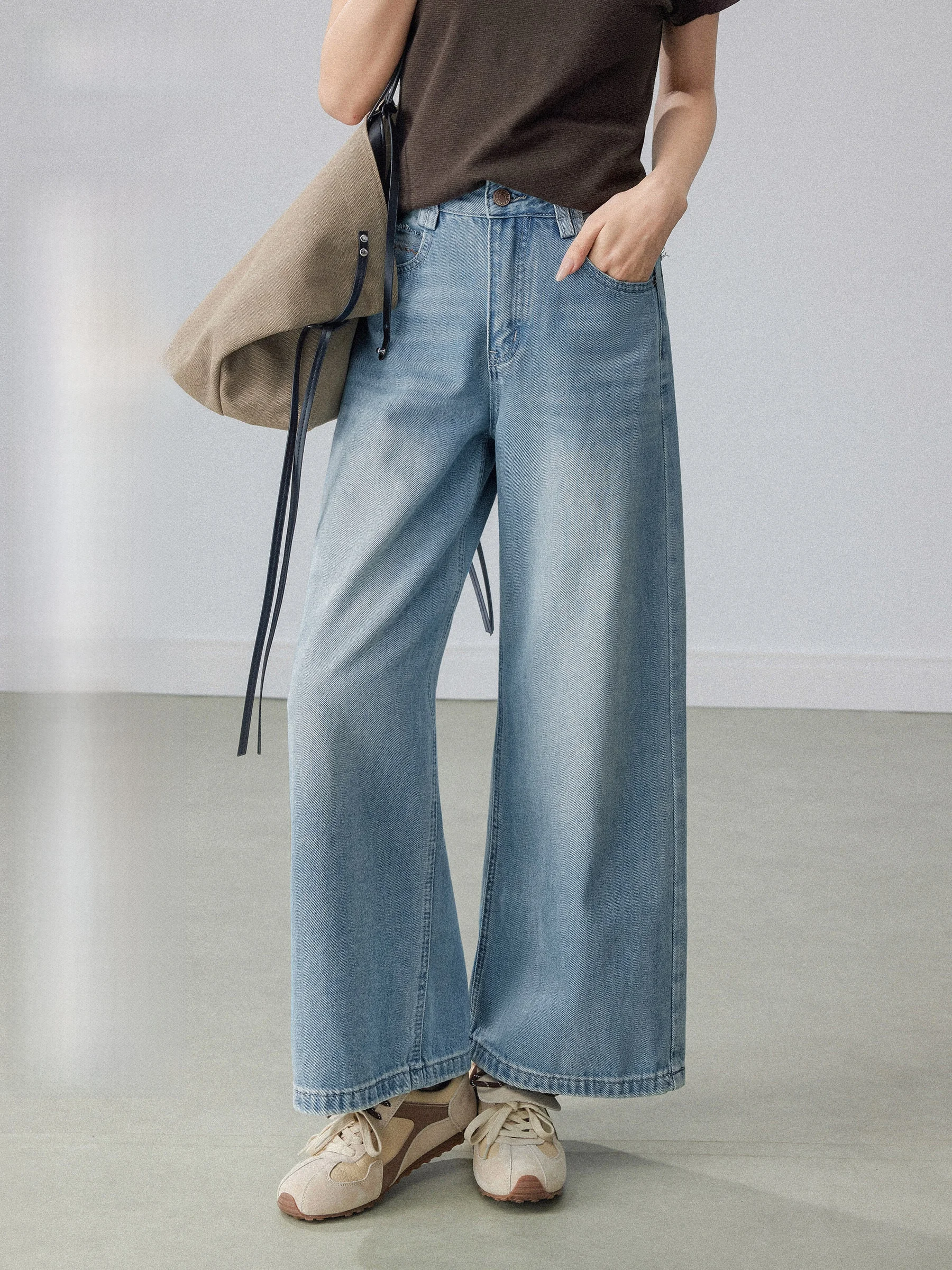 Blue Wide Leg Loose Fit High Waist Jeans Women's Spring 2026 New Sle Korean Sle Slimming Versatile Straight Leg Jeans
Blue Wide Leg Loose Fit High Waist Jeans Women's Spring 2026 New Sle Korean Sle Slimming Versatile Straight Leg Jeans
