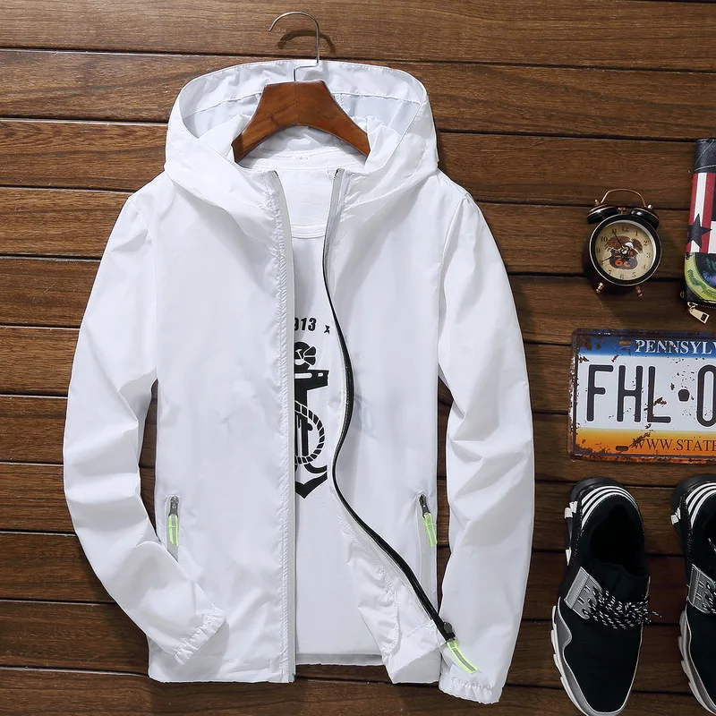 Sport Outdoor Cycling Thin Coat Jackets Man Casual Loose Men's Windbreakers Jacket Male's Candy-Colored Outwear Tops
Sport Outdoor Cycling Thin Coat Jackets Man Casual Loose Men's Windbreakers Jacket Male's Candy-Colored Outwear Tops