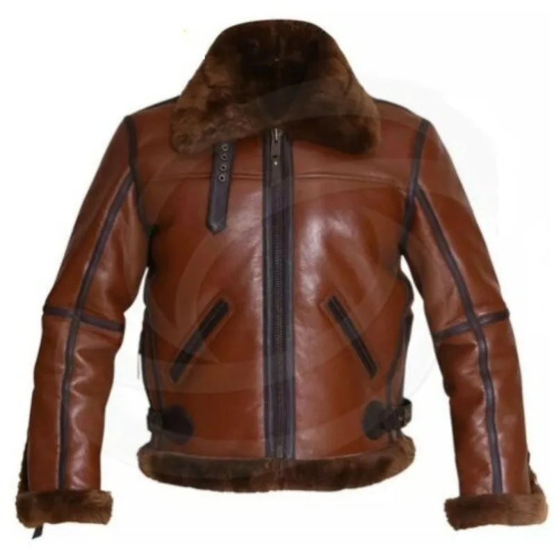 New Fashion Men's Coats Winter Jackets Fur Faux Leather Autumn and Winter Fashionable Thick Jacket Men Clothing Red-brown
New Fashion Men's Coats Winter Jackets Fur Faux Leather Autumn and Winter Fashionable Thick Jacket Men Clothing Red-brown