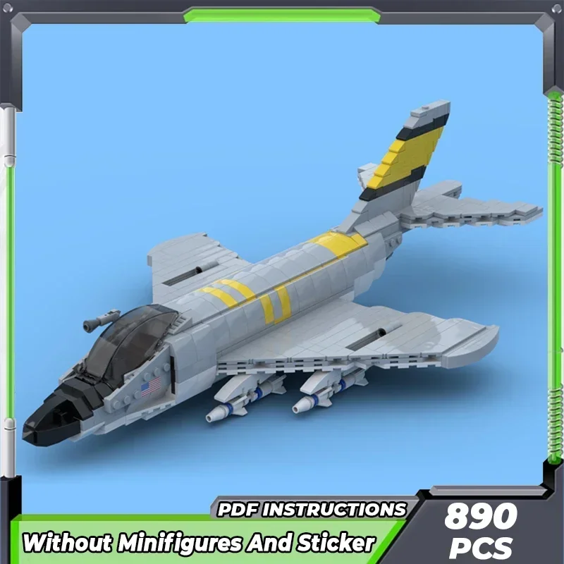 Moc Building Bricks Военная модель США F3H Demon Navy Jet Technology Модульные блоки Подарки Рождественские игрушки Наборы для самостоятельной сборки
Moc Building Bricks Военная модель США F3H Demon Navy Jet Technology Модульные блоки Подарки Рождественские игрушки Наборы для самостоятельной сборки