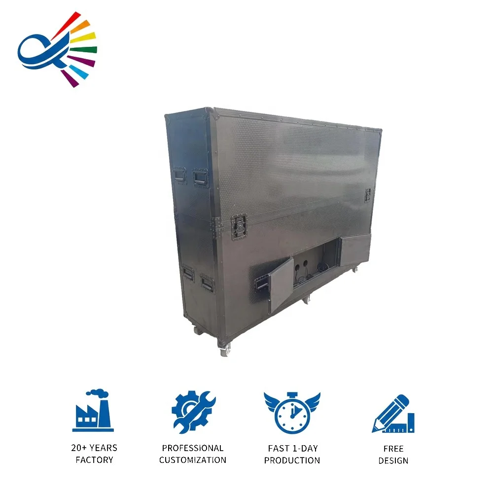 Road Case Manufacturer Electric Lift Flight Road Case For 75" To 100" LCD LED TV Plasma Screen Equipment Flight Case
Road Case Manufacturer Electric Lift Flight Road Case For 75" To 100" LCD LED TV Plasma Screen Equipment Flight Case