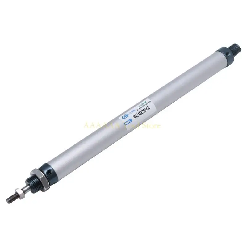 A2BE MAL 16mm x 50/100/150/200mm Single Rod Double Acting Mini Pneumatic Air Cylinder
A2BE MAL 16mm x 50/100/150/200mm Single Rod Double Acting Mini Pneumatic Air Cylinder