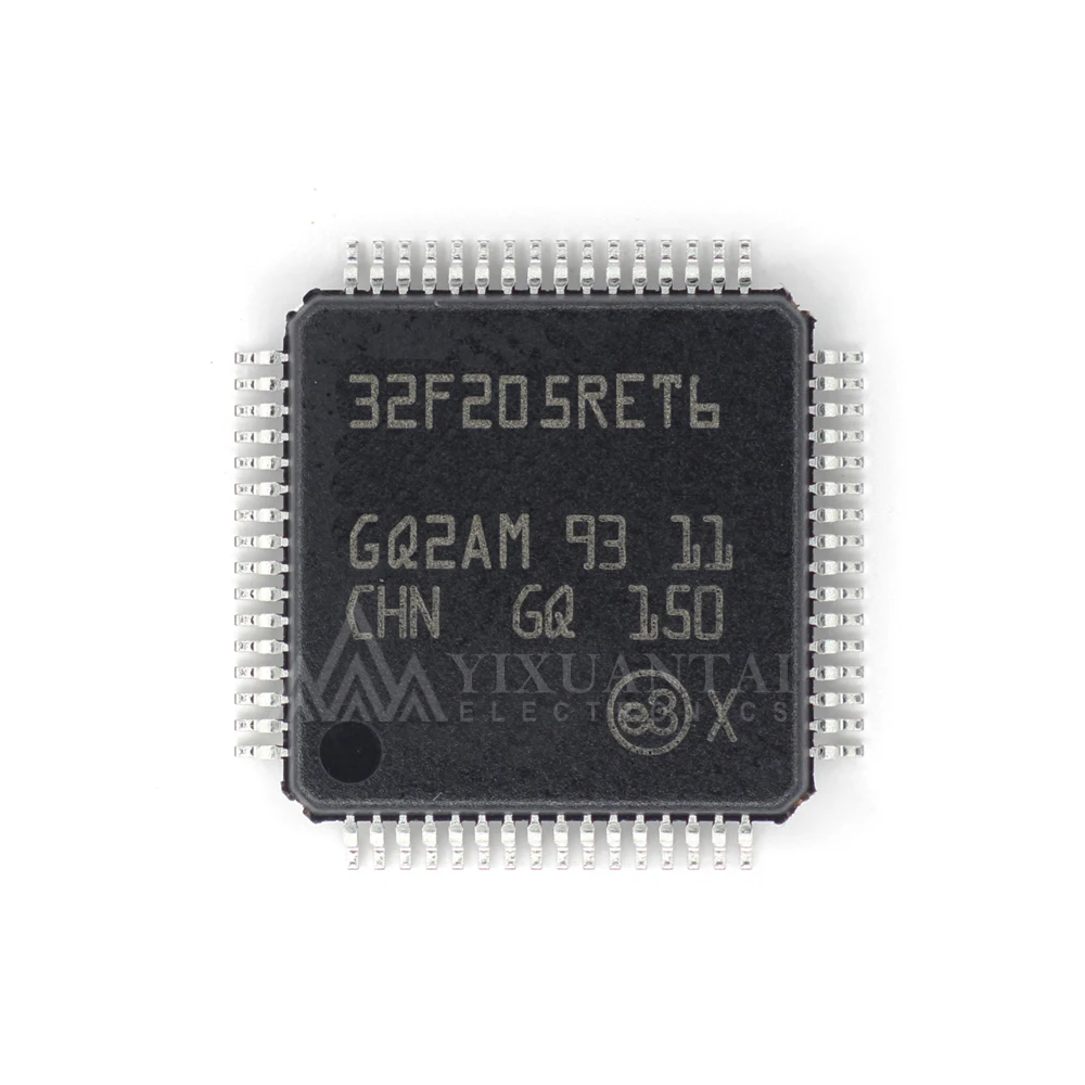 5pcs/lot NEW STM32F205RET6 High Performance 32-Bit Microcontroller MCU IC LQFP 64-Pin 512KB Flash Embedded Control Chip
5pcs/lot NEW STM32F205RET6 High Performance 32-Bit Microcontroller MCU IC LQFP 64-Pin 512KB Flash Embedded Control Chip