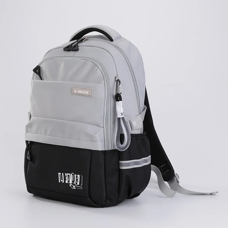 Leisure backpack, fashionable color blocking travel, business trip, daily backpack
Leisure backpack, fashionable color blocking travel, business trip, daily backpack