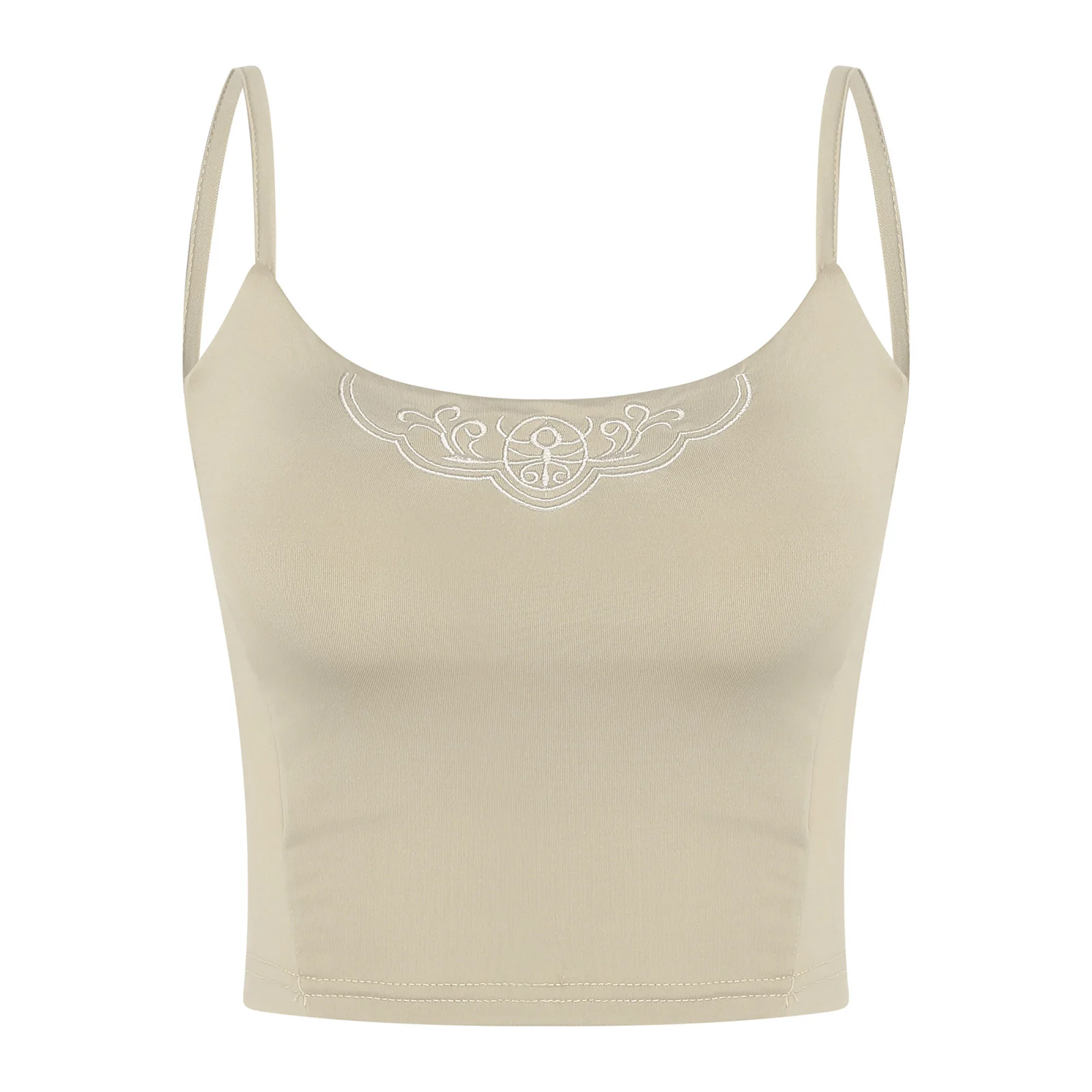 Womens Exquisite Embroidery Cropped Camisole Vest Removable Pads Sling Top Tank Top for Classical Dance Lyrical Dance Ballet 
Womens Exquisite Embroidery Cropped Camisole Vest Removable Pads Sling Top Tank Top for Classical Dance Lyrical Dance Ballet