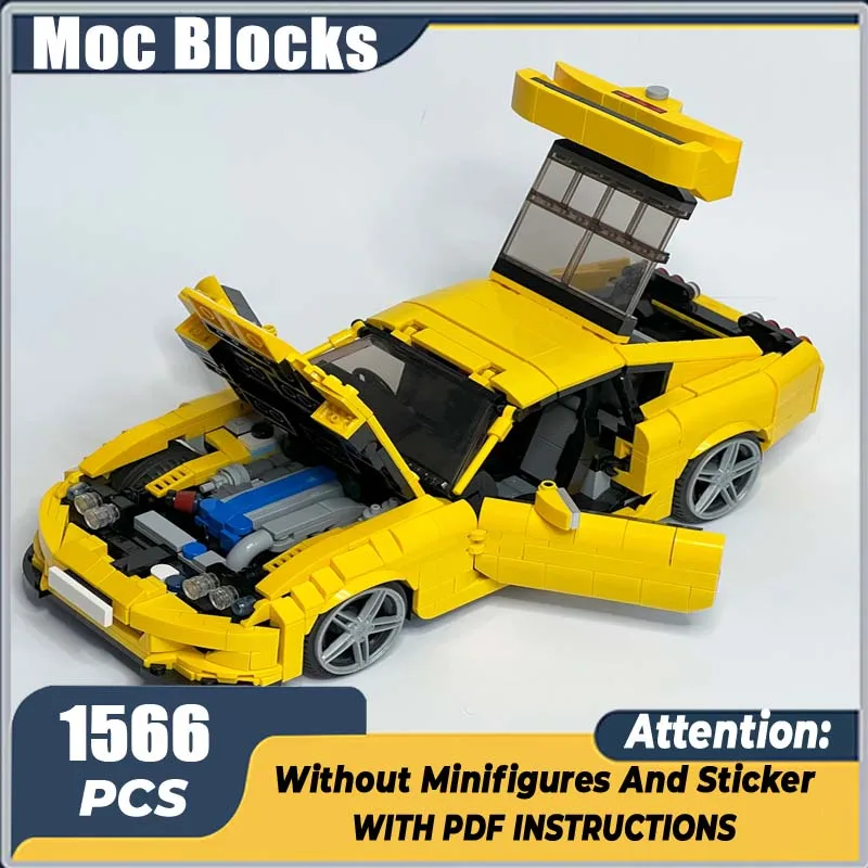 Moc Building Bricks MK4 Чемпион Скоростные автомобили Модель Технологии Блоки Супер спортивный автомобиль Модель игрушки DIY Сборка Праздничный подарочный набор
Moc Building Bricks MK4 Чемпион Скоростные автомобили Модель Технологии Блоки Супер спортивный автомобиль Модель игрушки DIY Сборка Праздничный подарочный набор