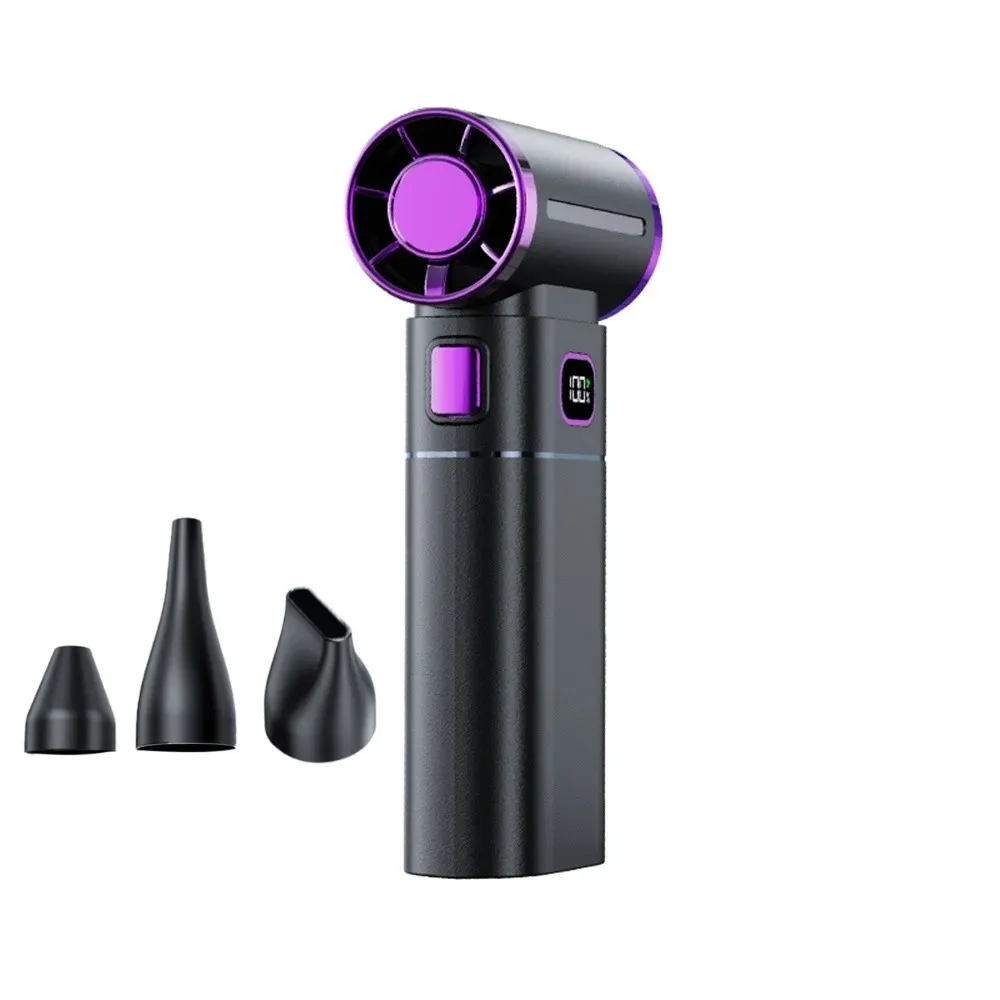 130000 RPM Powerful Dust Blower Brushless Motor with LED Light Mini Electric Air Blower Rechargeable High-Speed 
130000 RPM Powerful Dust Blower Brushless Motor with LED Light Mini Electric Air Blower Rechargeable High-Speed