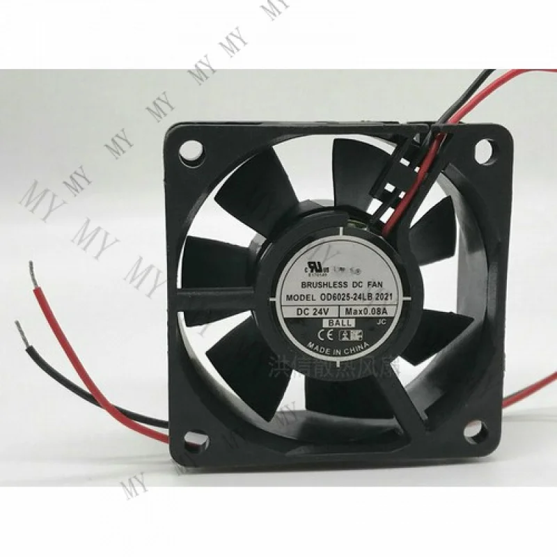 TT Original ORION FANS OD6025-24LB DC24V 0.08A 6CM 2-wire inverter cooling fan
TT Original ORION FANS OD6025-24LB DC24V 0.08A 6CM 2-wire inverter cooling fan