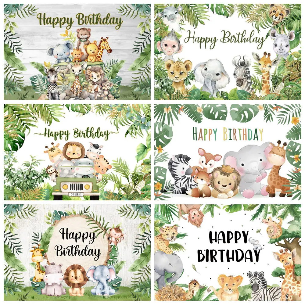 Tropical Jungle Safari Backdrop Forest Animal Newborn Baby Shower Birthday Party Photography Background Decor Photo Studio Props
Tropical Jungle Safari Backdrop Forest Animal Newborn Baby Shower Birthday Party Photography Background Decor Photo Studio Props