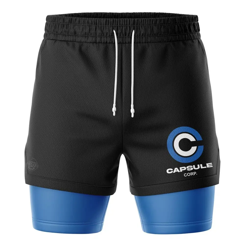 2026 Summer Dragon Ball Z Capsule Corp 2-in-1 Double Layer Gym Shorts, Oversized Men's Fitness Shorts, Retro Streetwear Unisex
2026 Summer Dragon Ball Z Capsule Corp 2-in-1 Double Layer Gym Shorts, Oversized Men's Fitness Shorts, Retro Streetwear Unisex