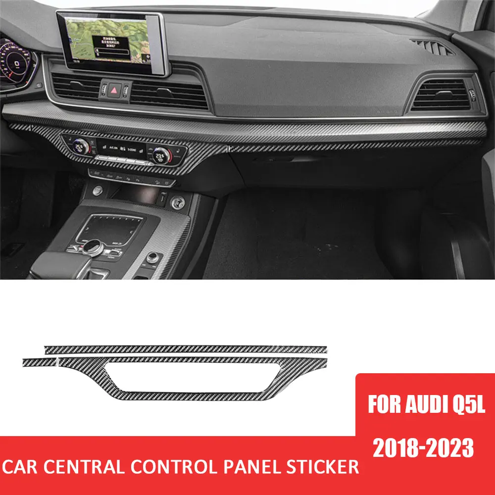 Carbon Fiber Decoration Cover Car Central Control Panel Trim Sticker for Audi Q5L 2018-2023 Auto Interior Accessories
Carbon Fiber Decoration Cover Car Central Control Panel Trim Sticker for Audi Q5L 2018-2023 Auto Interior Accessories