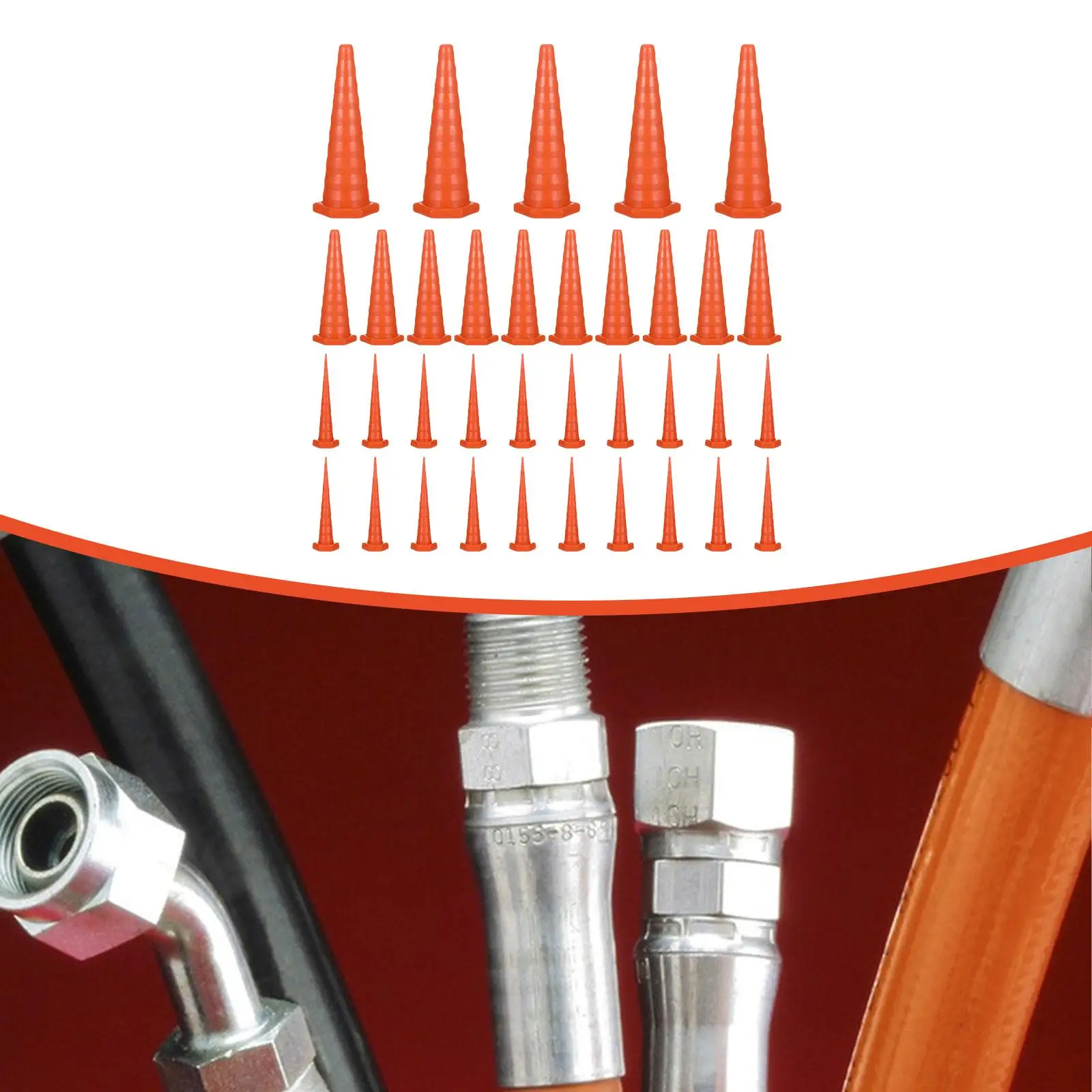 35 шт., пробки для обслуживания гидравлического масла, 3 размера, универсальные многоразовые пробки для промышленных гидравлических шлангов для шлангов, ирригационных масляных труб
35 шт., пробки для обслуживания гидравлического масла, 3 размера, универсальные многоразовые пробки для промышленных гидравлических шлангов для шлангов, ирригационных масляных труб