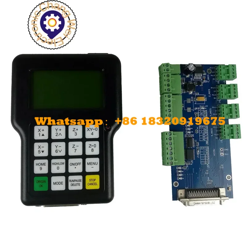 DSP HKNC-0501 CNC 3-axis handle motion control system can replace laser/flame/plasma cutting machines and engraving machines
DSP HKNC-0501 CNC 3-axis handle motion control system can replace laser/flame/plasma cutting machines and engraving machines