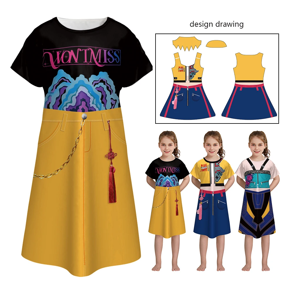 Christmas Costume Anime K-Pop Mira Rumi Zoey Cosplay Costumes Girl Halloween Stage 3D Printed Pattern Role Play Clothes
Christmas Costume Anime K-Pop Mira Rumi Zoey Cosplay Costumes Girl Halloween Stage 3D Printed Pattern Role Play Clothes