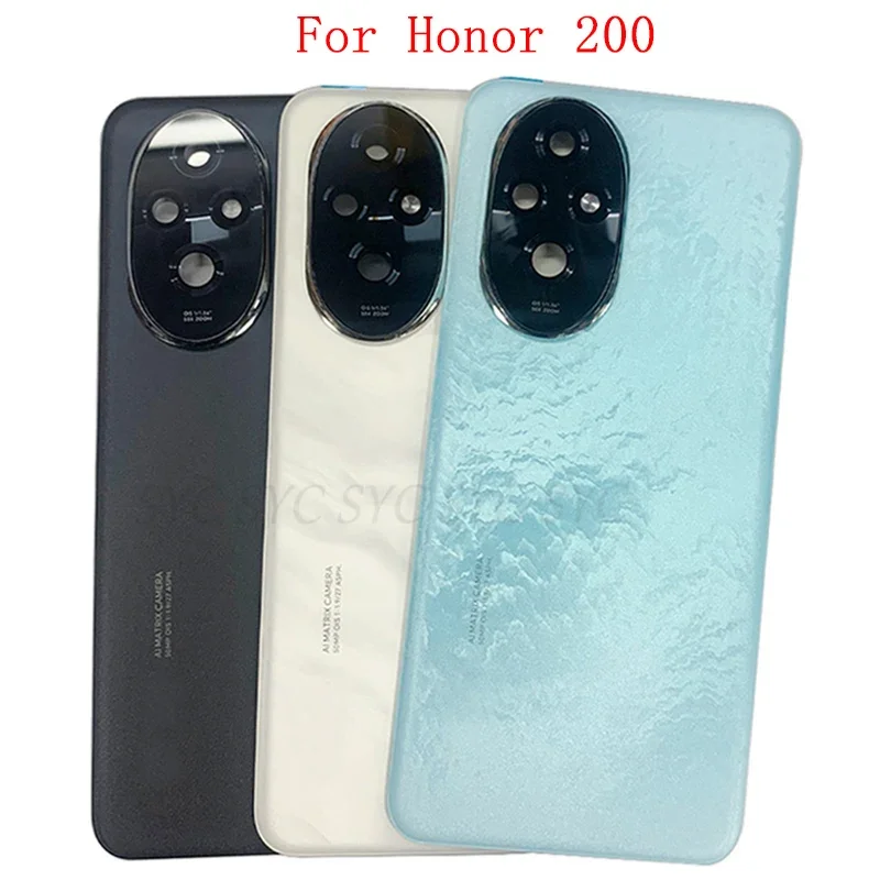Rear Door Back Cover Panel Housing Case For Honor 200 Battery Cover with Camera Lens Logo Repair Parts
Rear Door Back Cover Panel Housing Case For Honor 200 Battery Cover with Camera Lens Logo Repair Parts