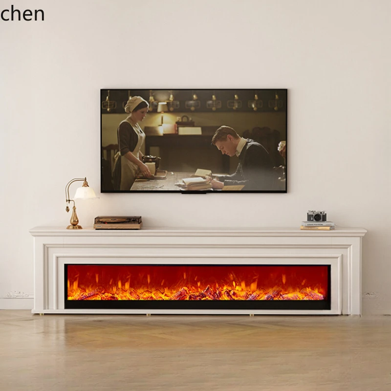 HTT villa TV cabinet retro white decorative cabinet fireplace cabinet heating high-end fireplace home decor
HTT villa TV cabinet retro white decorative cabinet fireplace cabinet heating high-end fireplace home decor