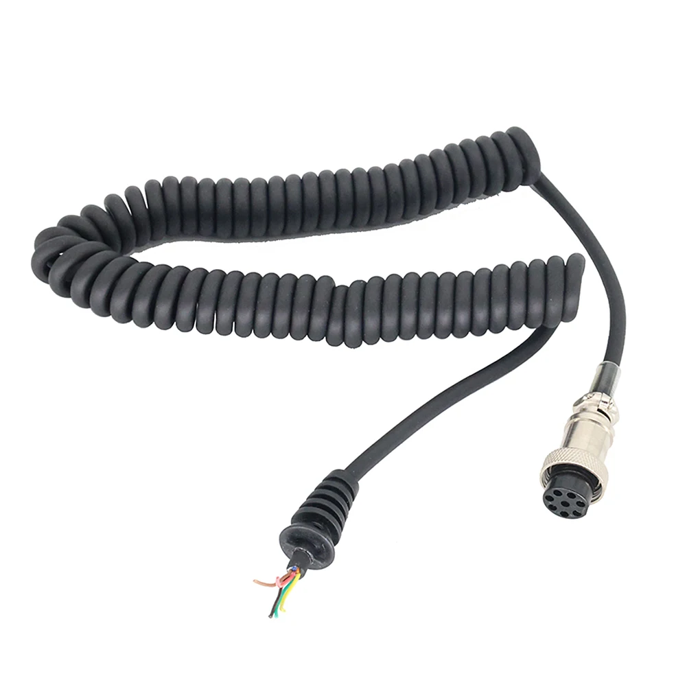 HM-36 Walkie Talkie Speaker Microphone Spring Cable 8 Pins Handheld Speaker Mic Micorphone Cable for ICOM IC-449C 229C
HM-36 Walkie Talkie Speaker Microphone Spring Cable 8 Pins Handheld Speaker Mic Micorphone Cable for ICOM IC-449C 229C