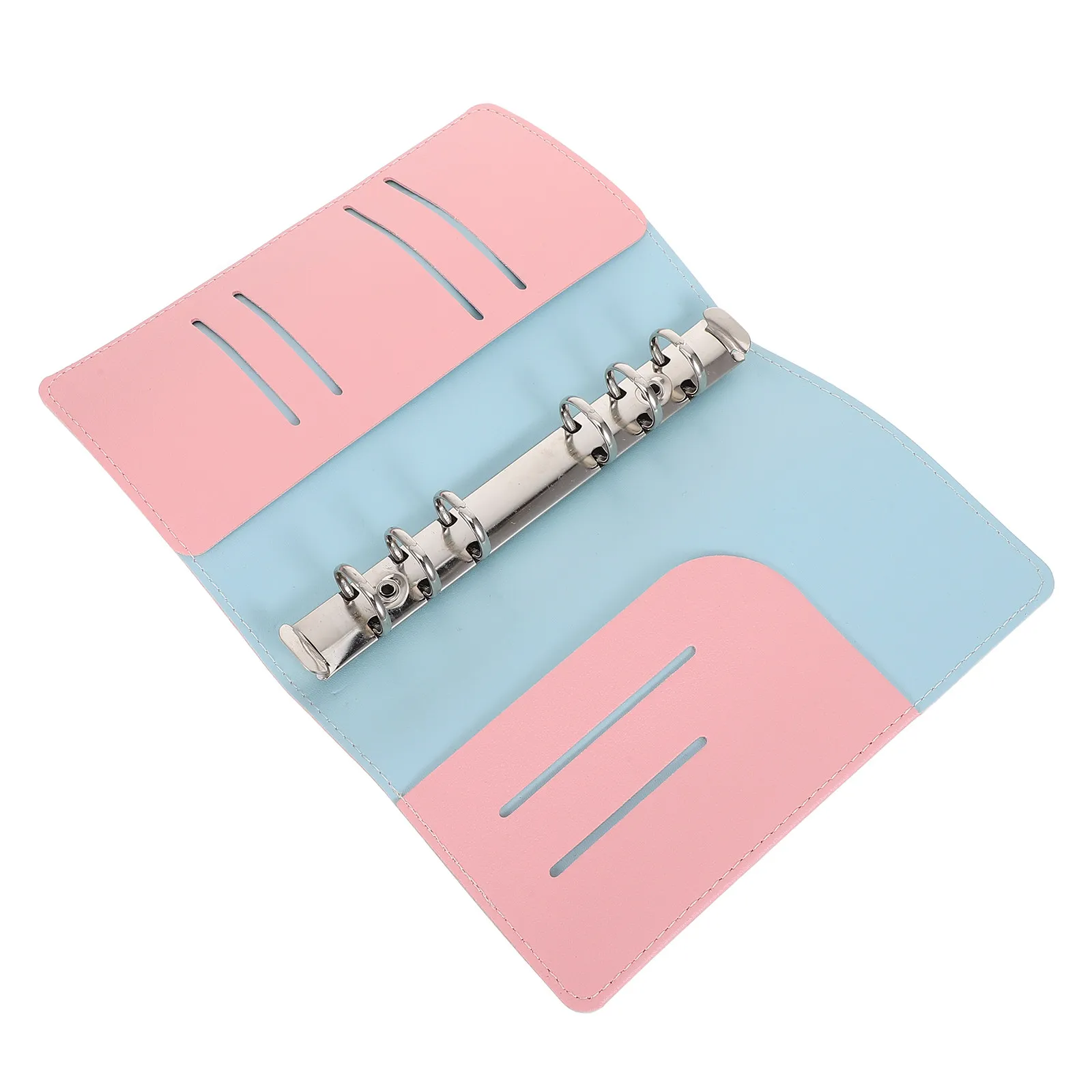 A6 Refillable Loose Leaf Notebook Cover 6 Rings Smooth Ring Mechanism Soft PU Binder Shell Protector for Personal Planner Budget
A6 Refillable Loose Leaf Notebook Cover 6 Rings Smooth Ring Mechanism Soft PU Binder Shell Protector for Personal Planner Budget