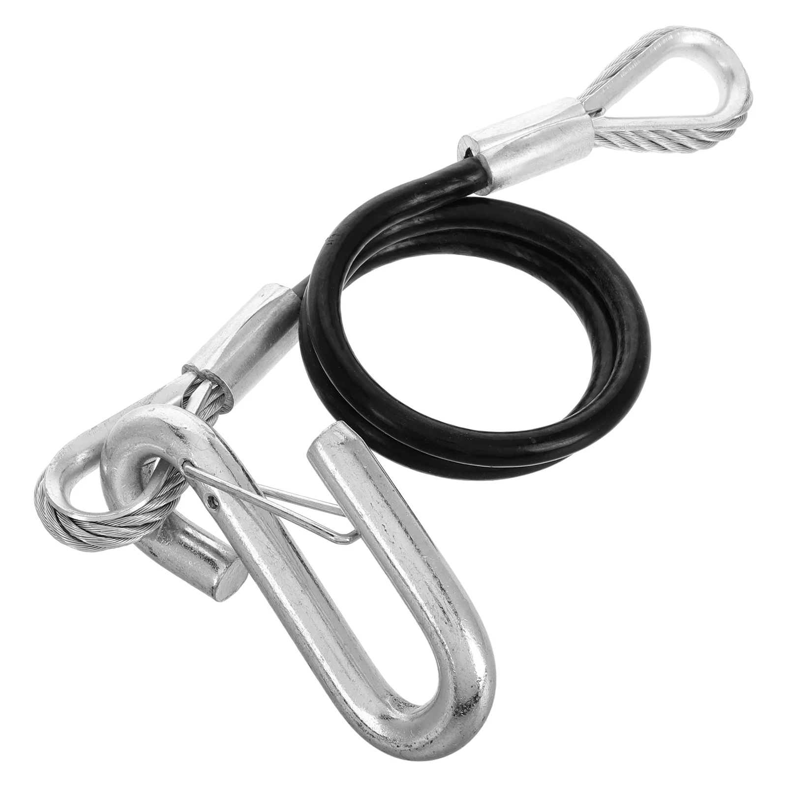 Trailer Safety Cable Heavy Duty 3500Lbs Capacity Spring Steel Wire for Boat Rv Motorcycle Trailer Towing Accessories
Trailer Safety Cable Heavy Duty 3500Lbs Capacity Spring Steel Wire for Boat Rv Motorcycle Trailer Towing Accessories