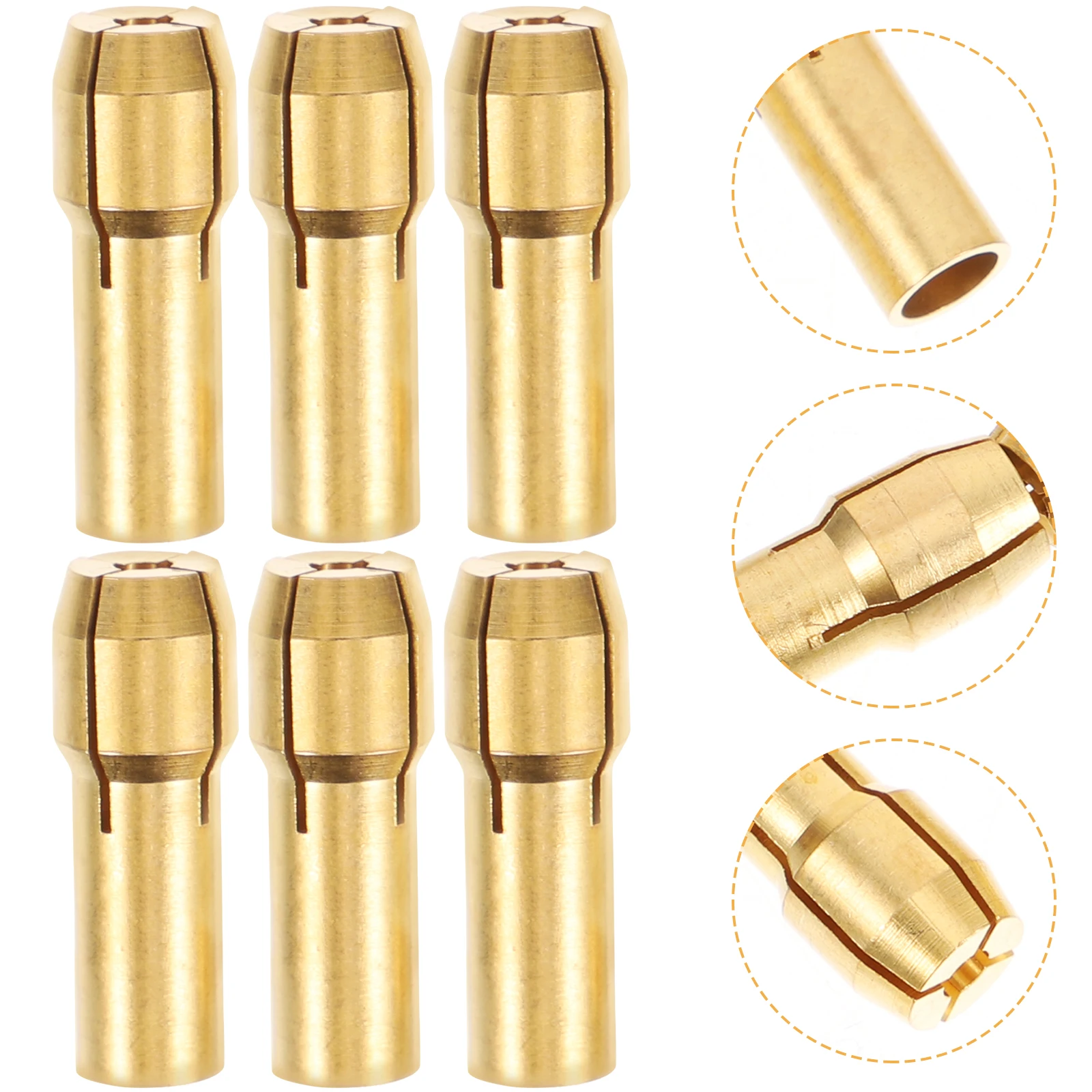 10 Pcs Electric Grinder Chuck Rotary Tool Brass Collet Accessories Kit Mini Copper Quick Release
10 Pcs Electric Grinder Chuck Rotary Tool Brass Collet Accessories Kit Mini Copper Quick Release
