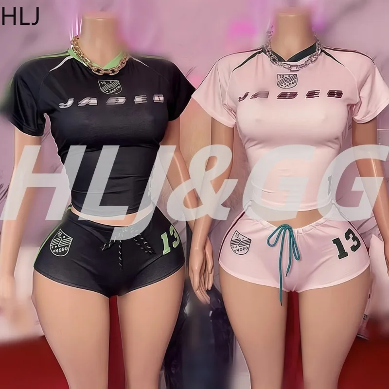 HLJ Y2k Fashion Letter Printing 2 Piece Set Woman Outfit America Sports Style Short Sleeve Top and Shorts Suit Female Streetwear
HLJ Y2k Fashion Letter Printing 2 Piece Set Woman Outfit America Sports Style Short Sleeve Top and Shorts Suit Female Streetwear