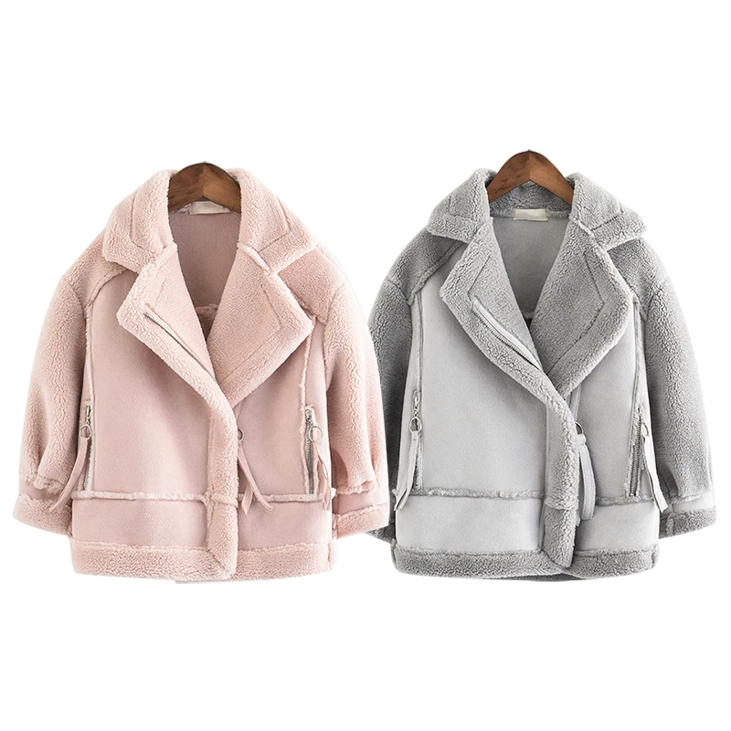 New Girls Coats And Jackets Suede Fleece Kids Coats Fashion 4-10 Old Size Autumn Winter 9GT018
New Girls Coats And Jackets Suede Fleece Kids Coats Fashion 4-10 Old Size Autumn Winter 9GT018