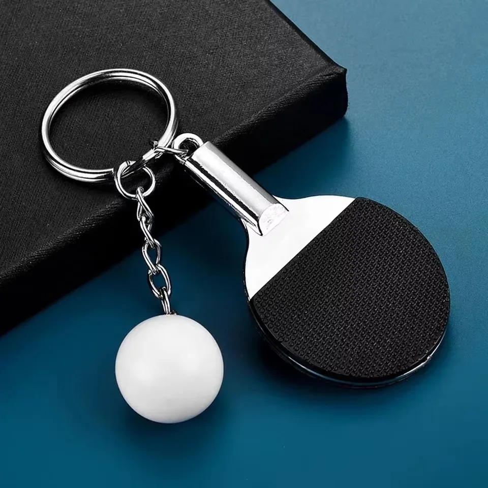 Creative Cute Mini Table Tennis Racket Keychain Paddle Ping Pong Pendant Keyring Bag Ornament For Men Women Car Trinket Gifts
Creative Cute Mini Table Tennis Racket Keychain Paddle Ping Pong Pendant Keyring Bag Ornament For Men Women Car Trinket Gifts