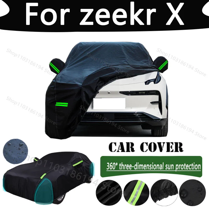 For zeekr X Outdoor Protection Full Car Cover Snow Covers Rainwater Sunshine Dustproof Scratches Car Cover
For zeekr X Outdoor Protection Full Car Cover Snow Covers Rainwater Sunshine Dustproof Scratches Car Cover