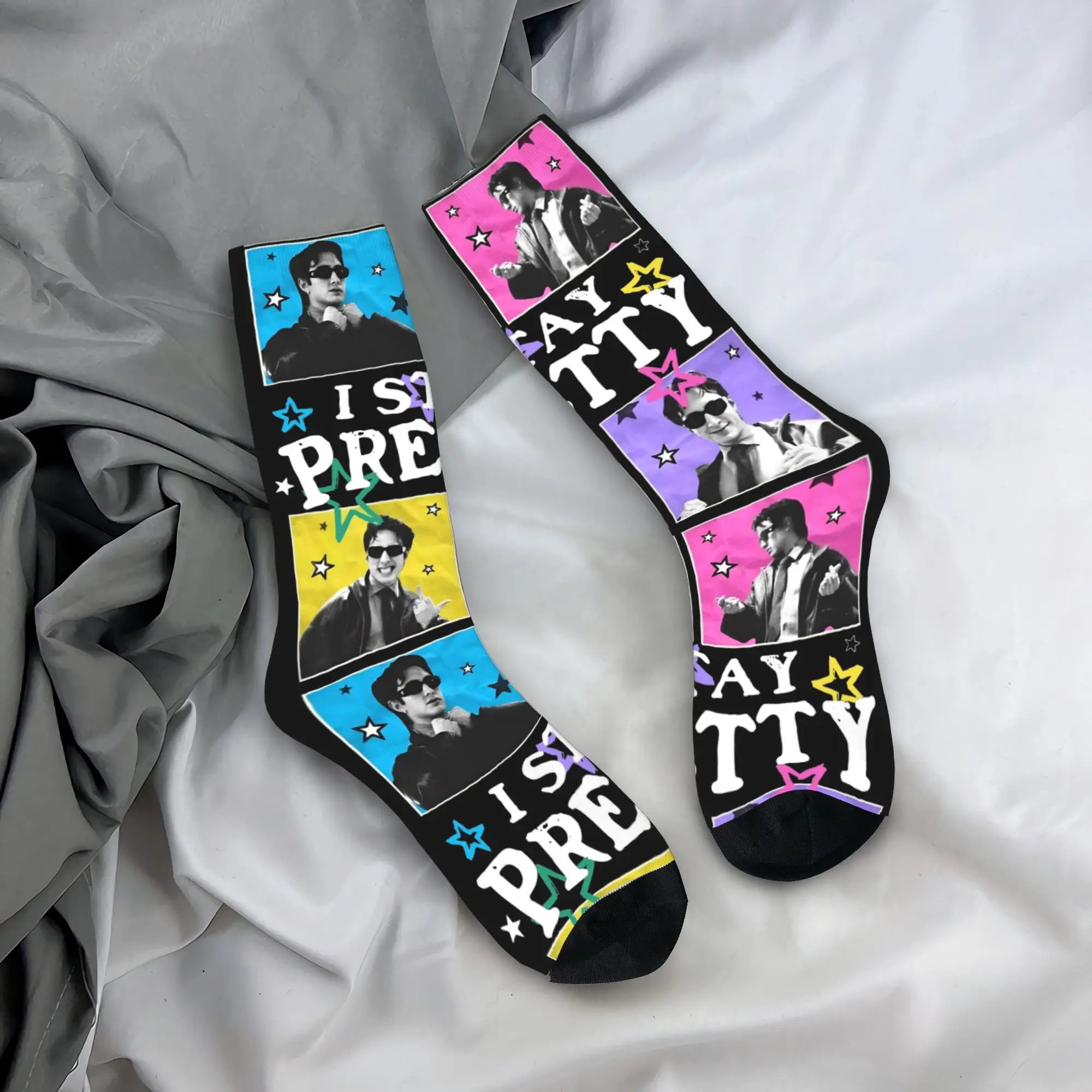 Retro Hudson Williams Basketball Socks Polyester Long Socks for Unisex Sweat Absorbing
Retro Hudson Williams Basketball Socks Polyester Long Socks for Unisex Sweat Absorbing