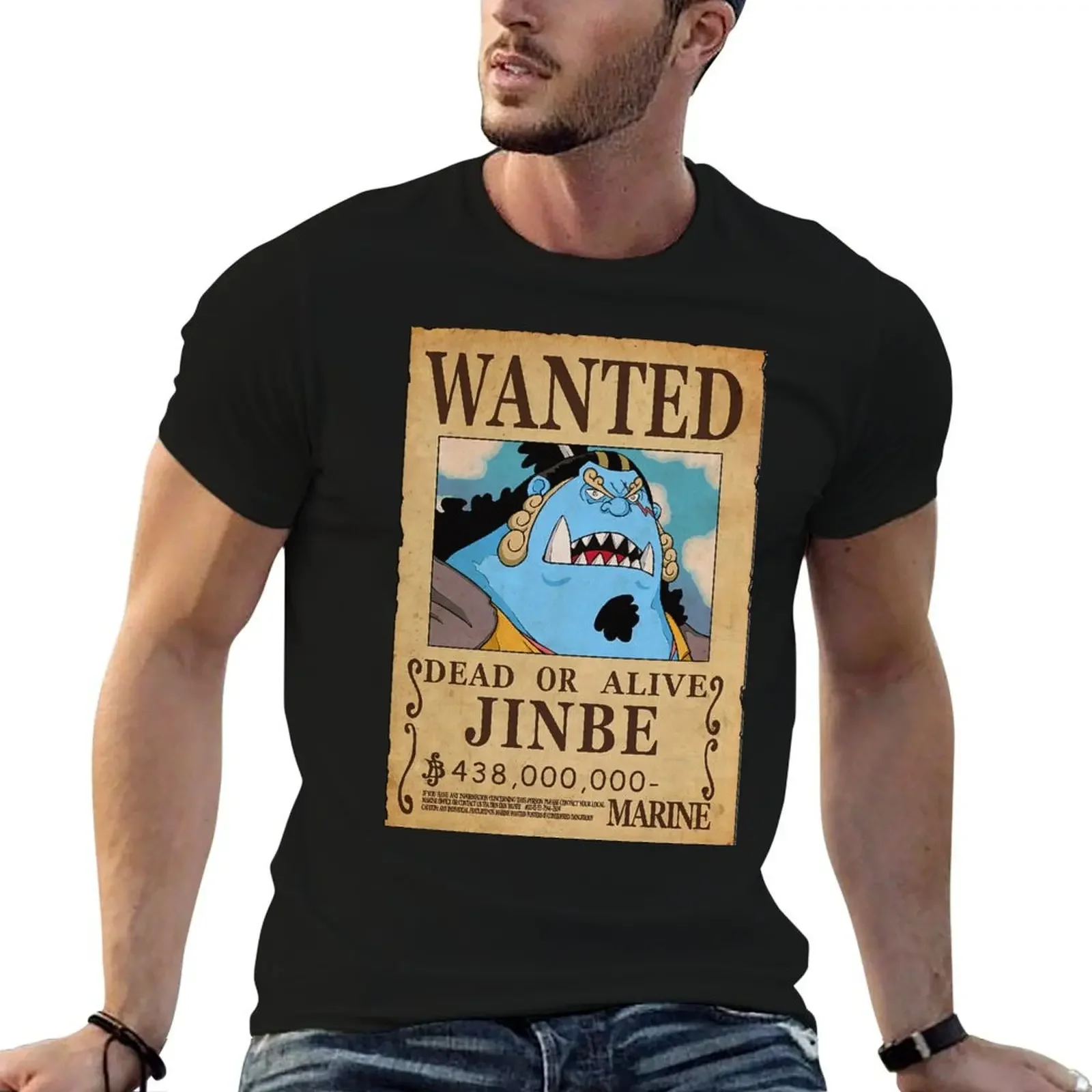 Jinbe Wanted Poster with 438.000.000 berries T-Shirt designer shirts oversized t shirt mens graphic t-shirts
Jinbe Wanted Poster with 438.000.000 berries T-Shirt designer shirts oversized t shirt mens graphic t-shirts