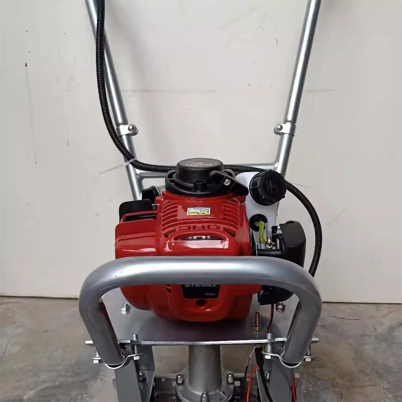 Vibrating Concrete Finisher with Height-Adjustable Handle, Shock-Absorbing Design, and Reinforced Guide Rail
Vibrating Concrete Finisher with Height-Adjustable Handle, Shock-Absorbing Design, and Reinforced Guide Rail