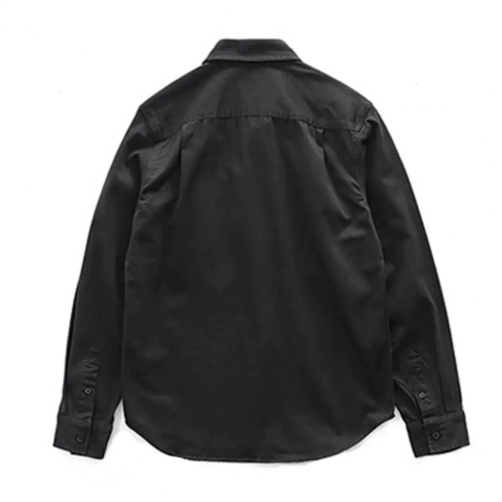 Trendy Men Autumn Shirt Lapel Casual Men Cargo Shirt Cardigan Retro Men Spring Shirt
Trendy Men Autumn Shirt Lapel Casual Men Cargo Shirt Cardigan Retro Men Spring Shirt