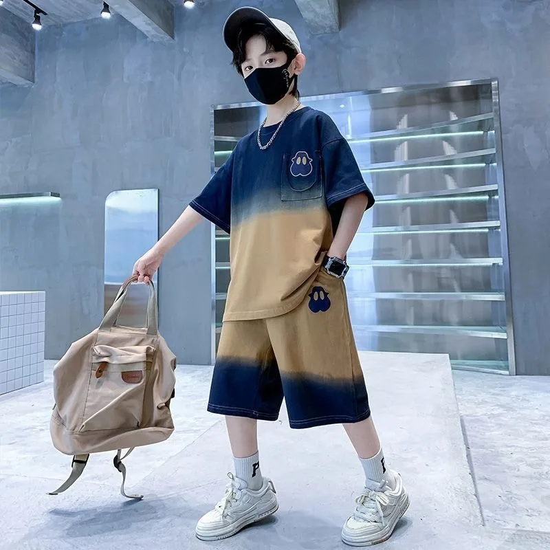 Gradient Sportswear Set 2025 New Children's Clothing Clothes for Cotton Boys Kids Sweatshirt Tracksuit Boy 8 10 Year Old Top
Gradient Sportswear Set 2025 New Children's Clothing Clothes for Cotton Boys Kids Sweatshirt Tracksuit Boy 8 10 Year Old Top