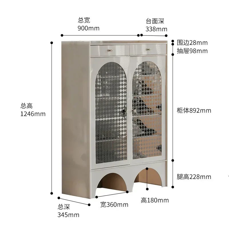 JJJJ07Light Luxury Home Doorway Shoe Cabinet Home Entrance Cabinet Simple Modern Large Capacity Storage Cabinet Balcony Locker
JJJJ07Light Luxury Home Doorway Shoe Cabinet Home Entrance Cabinet Simple Modern Large Capacity Storage Cabinet Balcony Locker