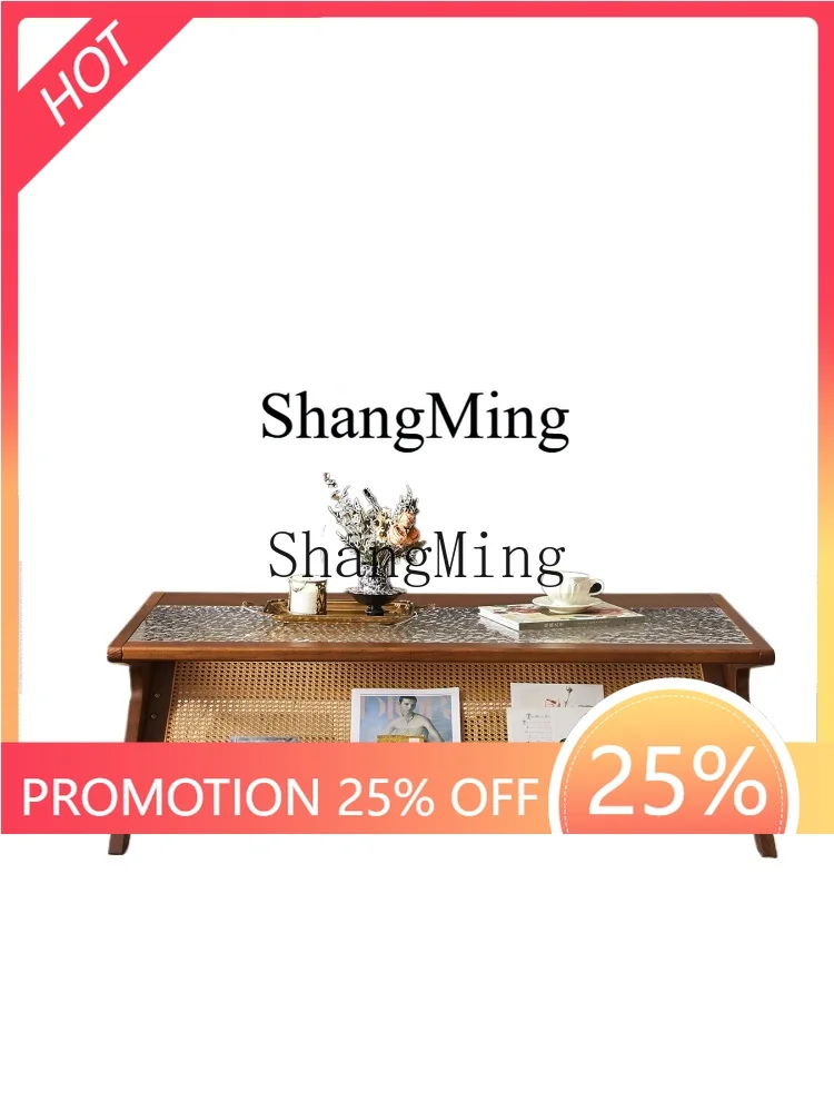 ZYY household premium coffee table medieval rattan tea table living room household small apartment balcony retro rectangle
ZYY household premium coffee table medieval rattan tea table living room household small apartment balcony retro rectangle