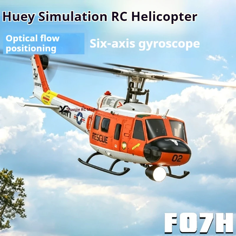 Yuxiang F07H Remote-Controlled Armed Combat Helicopter UH-1 Huey RC Model Aircraft Scale Model GPS Auto Return Outdoor Toy
Yuxiang F07H Remote-Controlled Armed Combat Helicopter UH-1 Huey RC Model Aircraft Scale Model GPS Auto Return Outdoor Toy