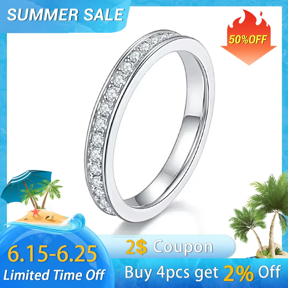 1.5mm Full Moissanite Rings for Women Eternity Wedding Band S925 Sterling Silver D Color Channel Set Lab Diamond Fine Jewelry
1.5mm Full Moissanite Rings for Women Eternity Wedding Band S925 Sterling Silver D Color Channel Set Lab Diamond Fine Jewelry