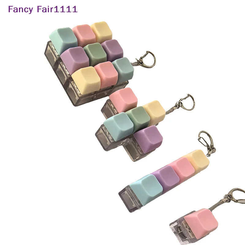 Новый тестер механических клавиш (1/4/5/9 клавиш), кнопка-брелок, игрушка-брелок для клавиатуры, игрушка-клавиатура для пальцев
Новый тестер механических клавиш (1/4/5/9 клавиш), кнопка-брелок, игрушка-брелок для клавиатуры, игрушка-клавиатура для пальцев