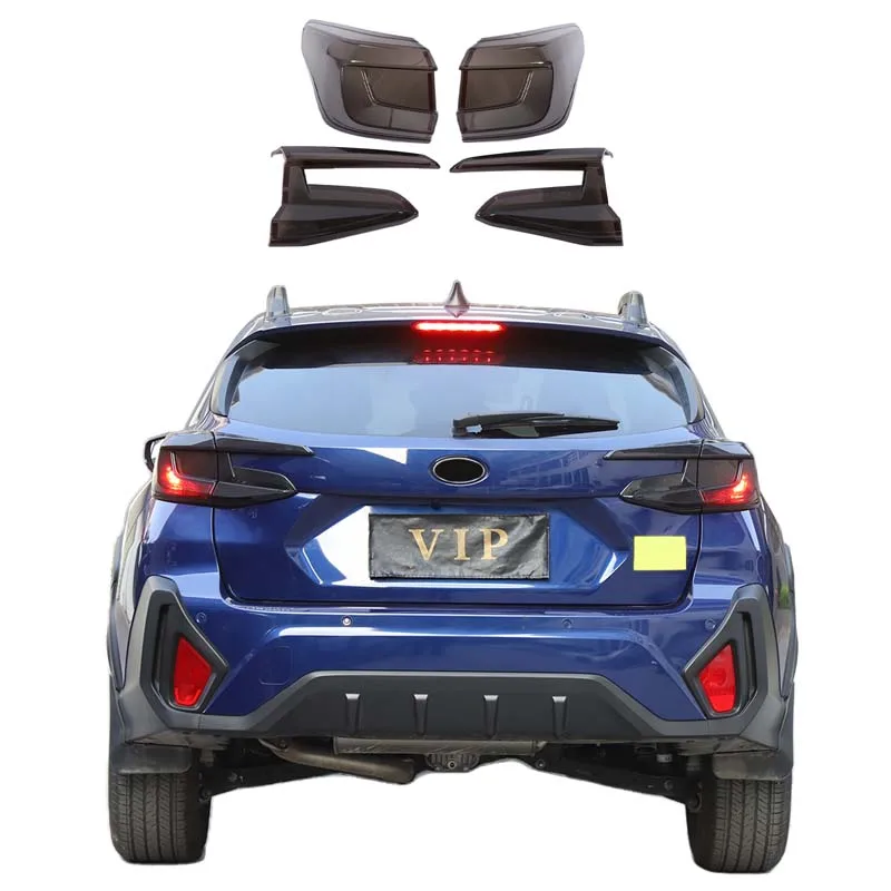 ABS Black For Subaru Crosstrek 2024-2025+ Car styling car taillight decorative cover sticker car exterior protection accessories
ABS Black For Subaru Crosstrek 2024-2025+ Car styling car taillight decorative cover sticker car exterior protection accessories