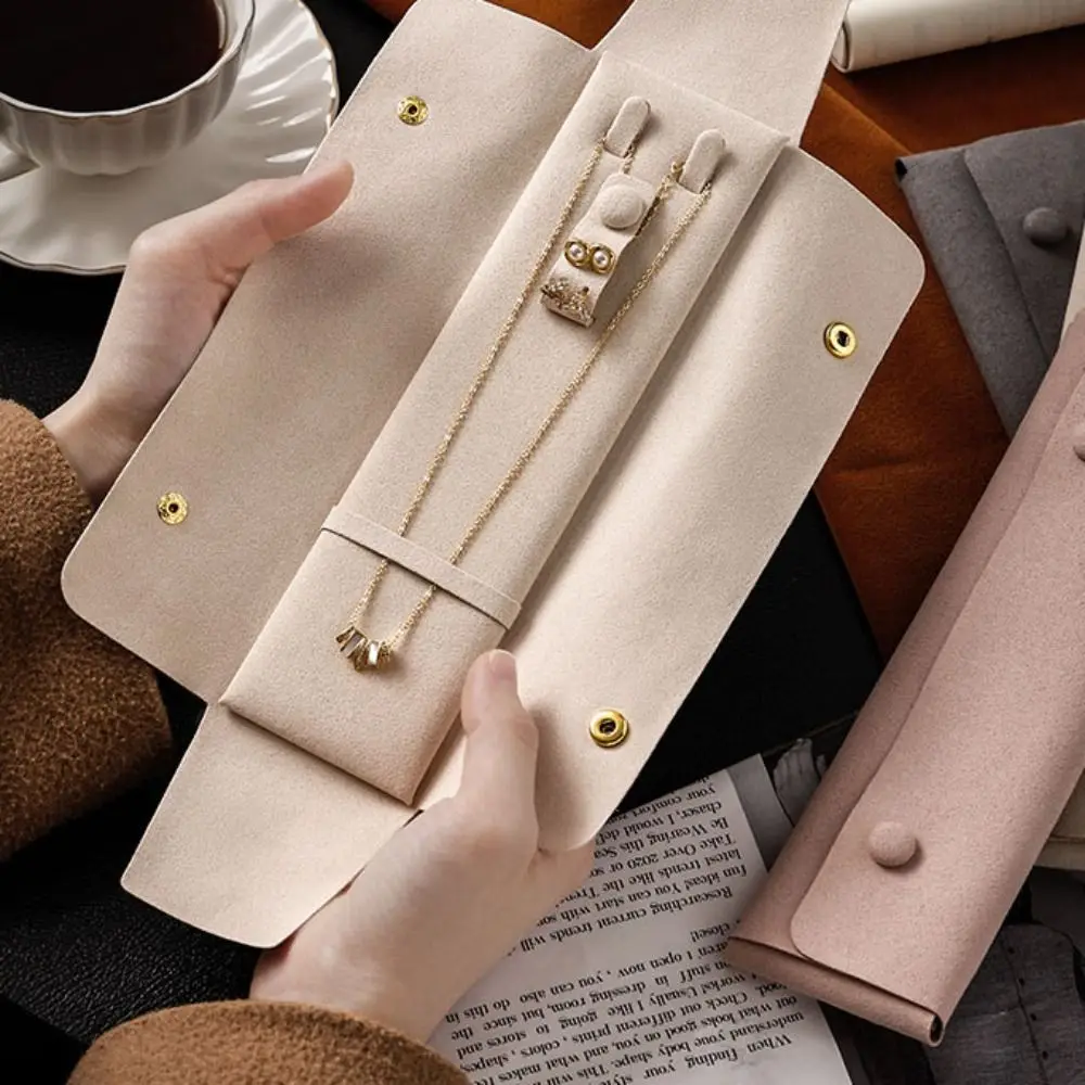Fashion Portable Jewelry Organizer Bag Lightweight Dustproof Bracelet Necklace Storage Bag Microfiber Creative Snap Pouch Home
Fashion Portable Jewelry Organizer Bag Lightweight Dustproof Bracelet Necklace Storage Bag Microfiber Creative Snap Pouch Home