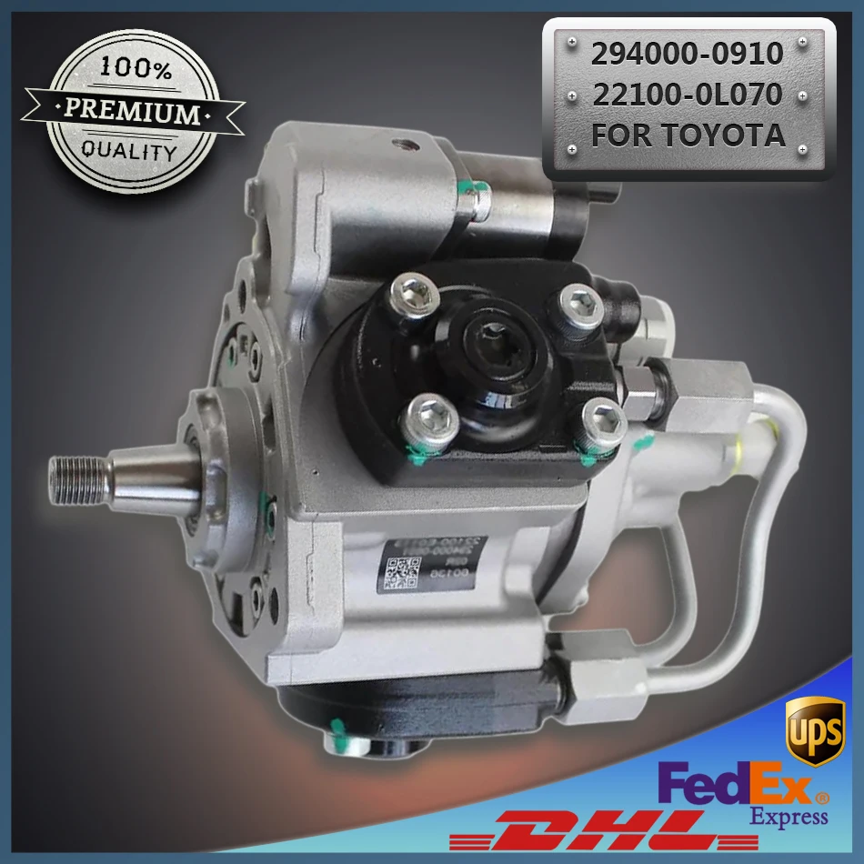 High Quality Diesel 2KD-FTV Common Rail Fuel Pump 294000-0910 2940000910 22100-0L070 for Toyota IMV
High Quality Diesel 2KD-FTV Common Rail Fuel Pump 294000-0910 2940000910 22100-0L070 for Toyota IMV